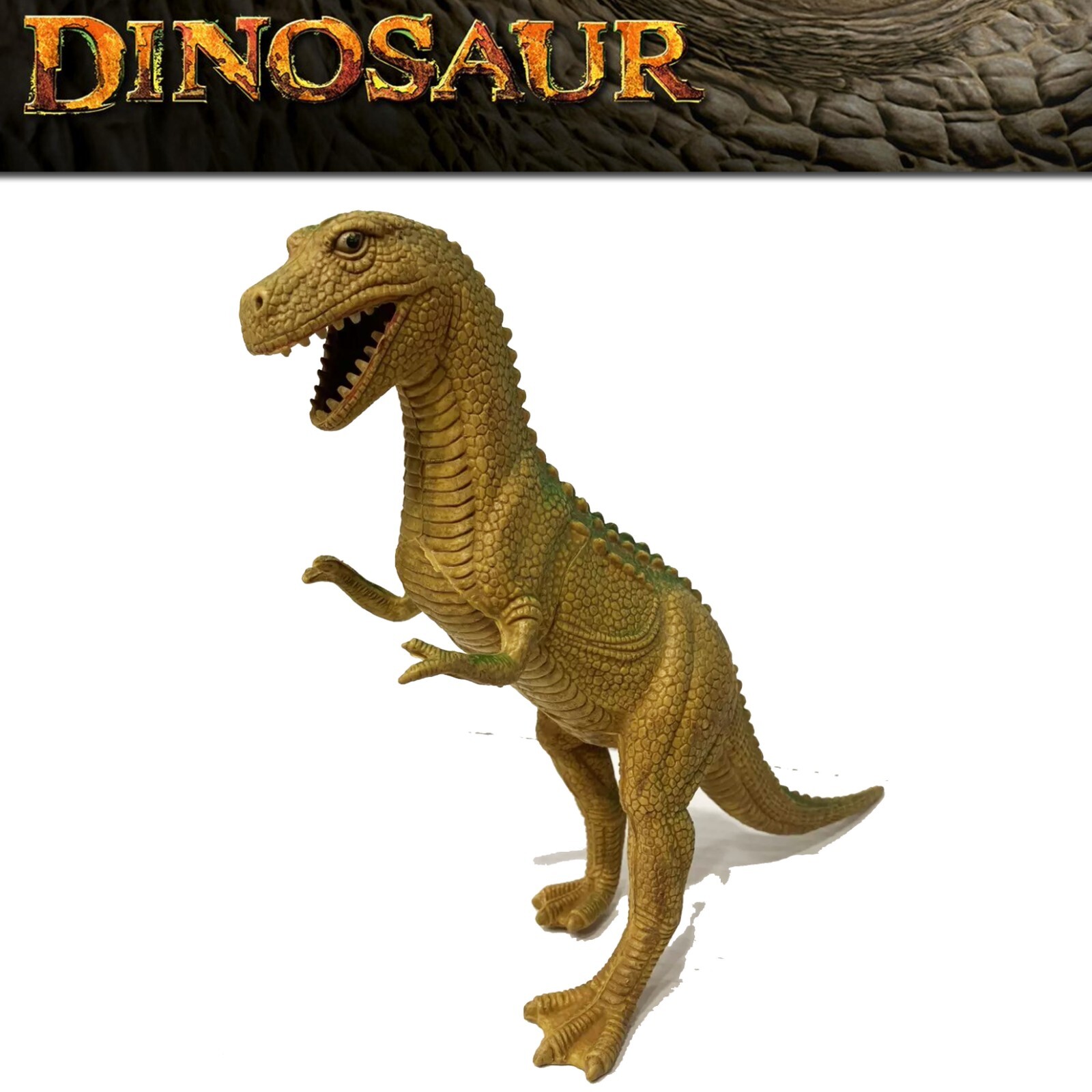 Imperial 8&Prime; Tyranosaurus Plastic Dinosaur Toy China 1985 Dormei