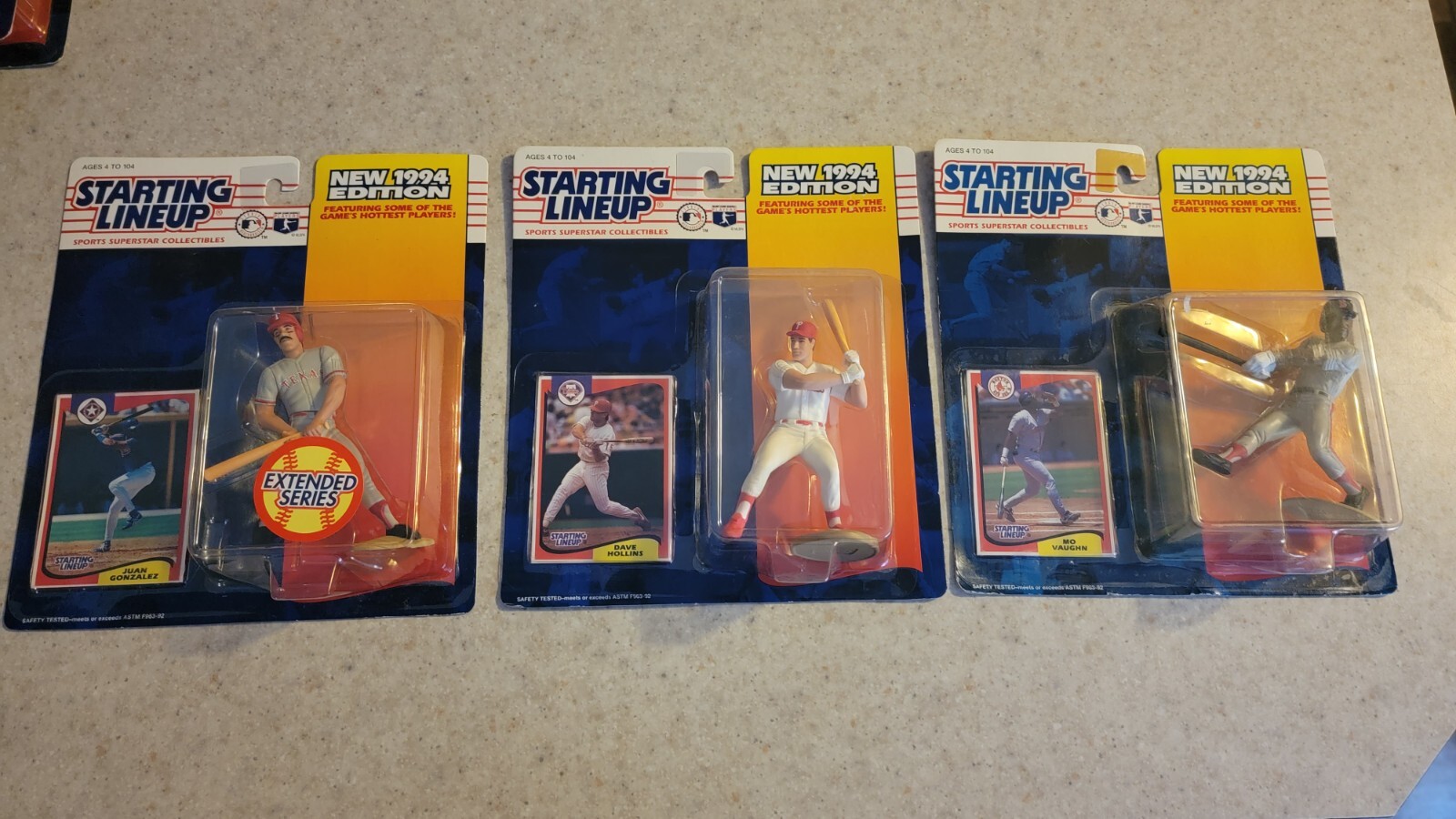 1994 Kenner Starting Lineup Baseball Set Break combined shipping