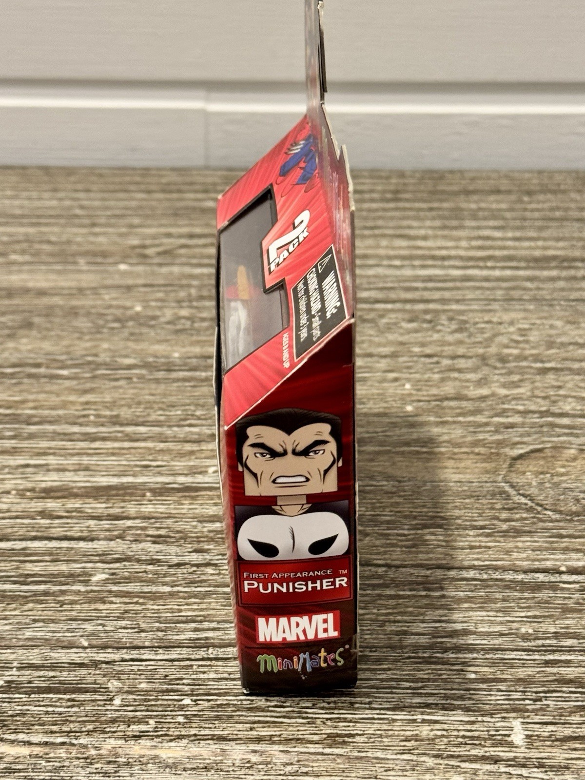 Marvel MiniMates 2 Pack Spider-Sense Spider-Man & First Appearance Punisher New