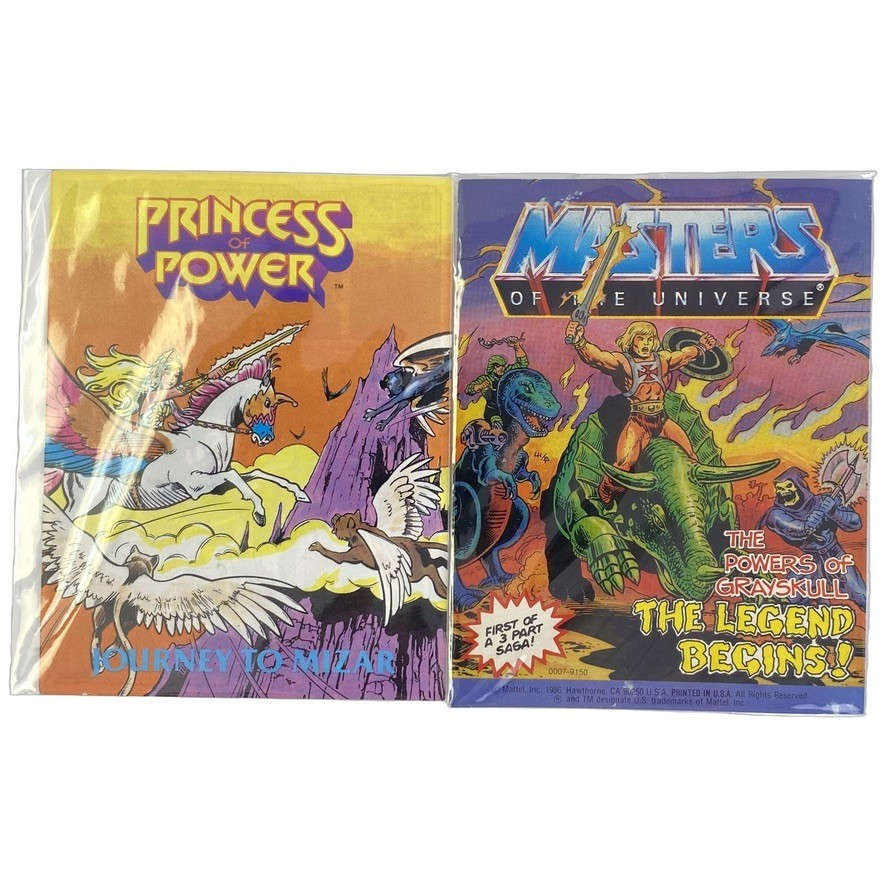 Vintage Masters of the Universe Comic Book Lot Legend Begins Princess of Power