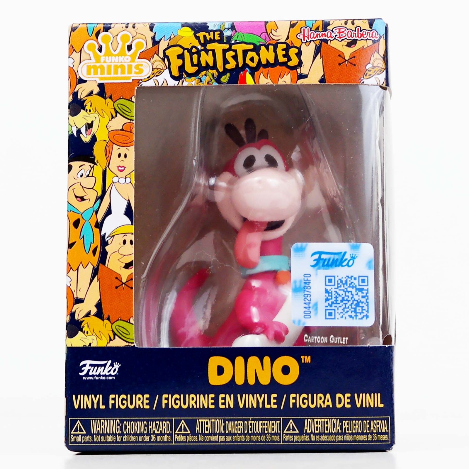 The Flinstones Dino Flinstone Figure 3.5&Prime; Funko Minis Collectible Figurine Doll