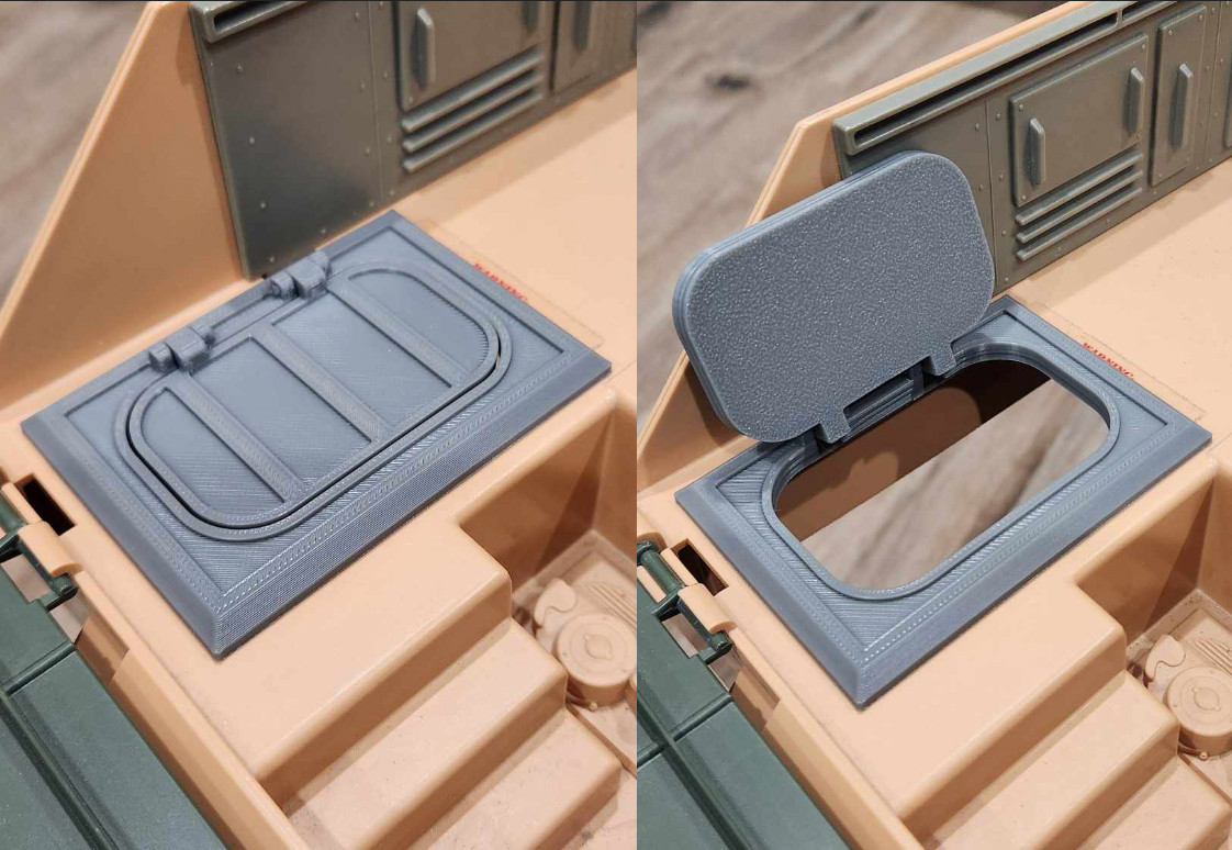 GI Joe Mobile Command Center Doors