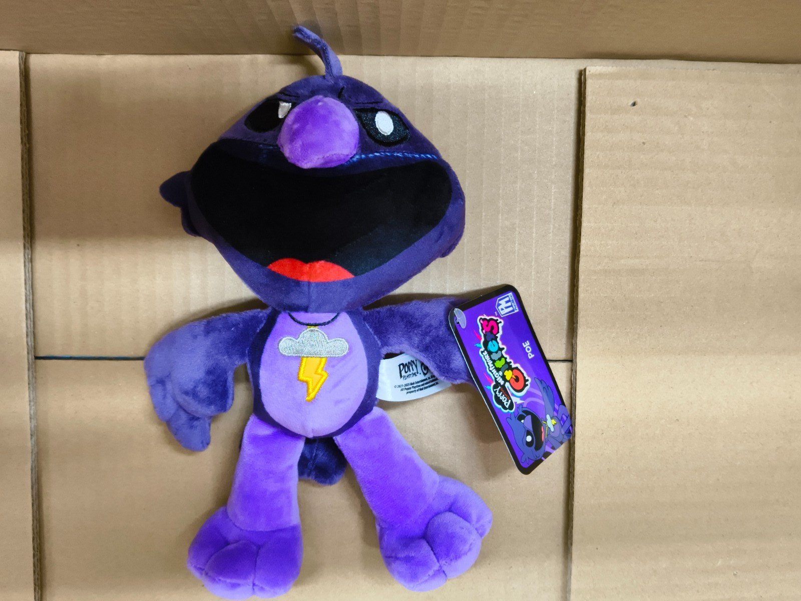 Original 1 PC Poe Poppy Playtime Nightmare Critters 8&Prime; Plush Kid Favor NWT