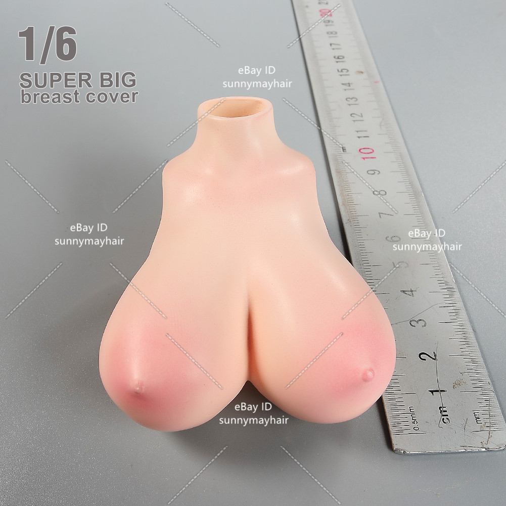1:6 Female Bust Cover Pale Skin Normal Breast Model F 12 » TBL PH Figure Body