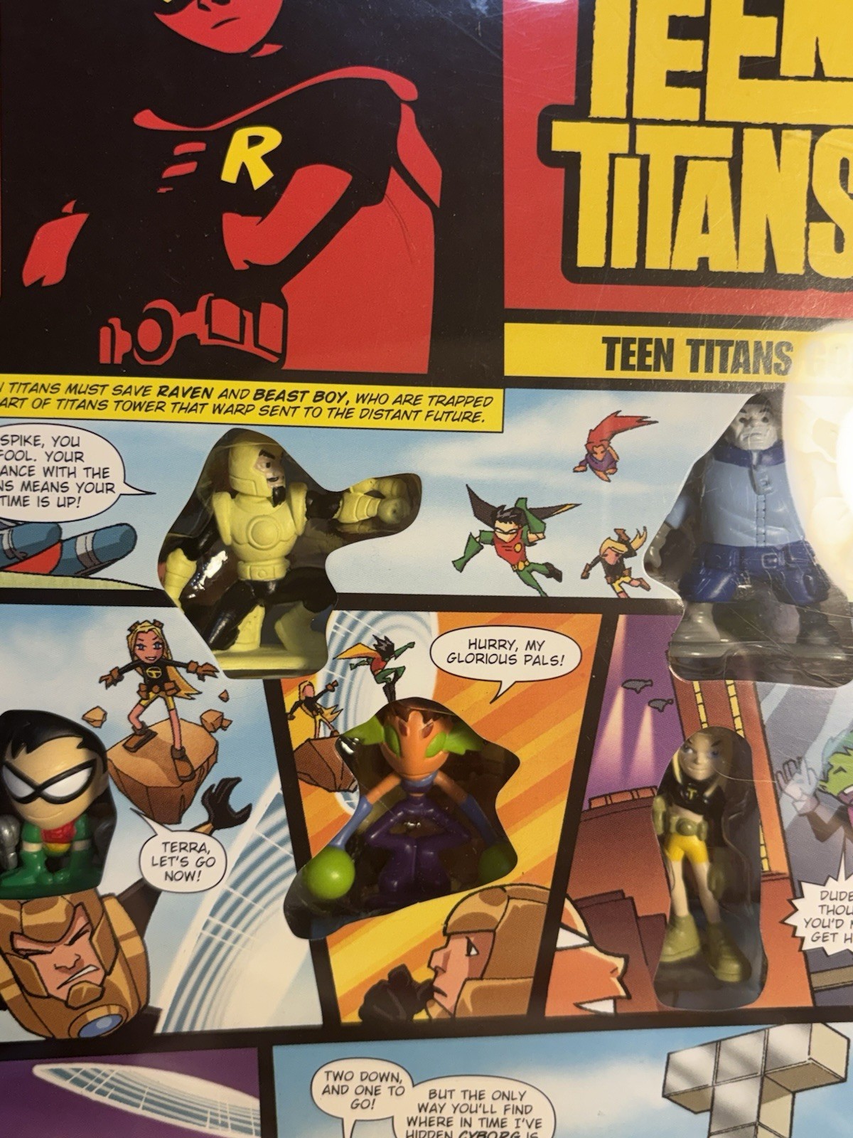 Teen Titans Series 4 Page 2 1.5” Comic Book Hero’s Figures #22005