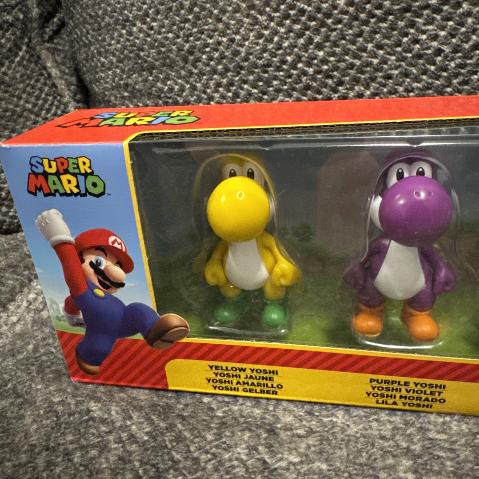Super Mario Yoshi 5-Pack 2.5&Prime; Action Figures, Jakks Pacific, World of Nintendo