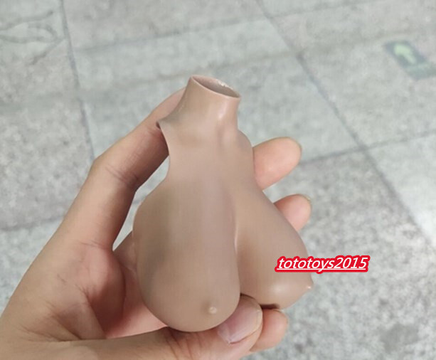 1:6 Suntan Normal Breast Bust Kits Cover Fit 12 » Female PH TBL Figure Body Toy