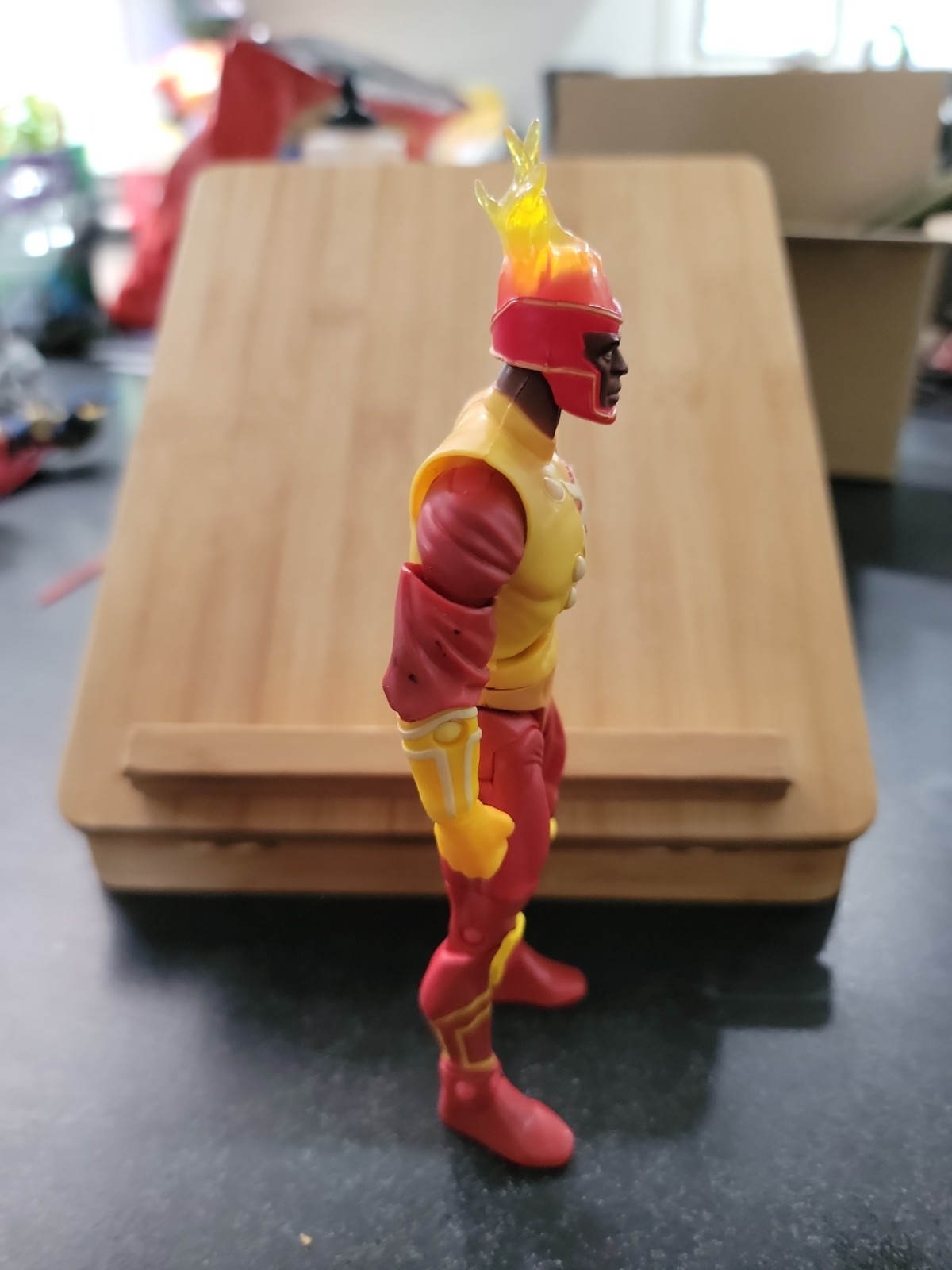 DCU CLASSICS FIRESTORM VARIANT 2008 ACTION FIGURE LOOSE Missing Accessories