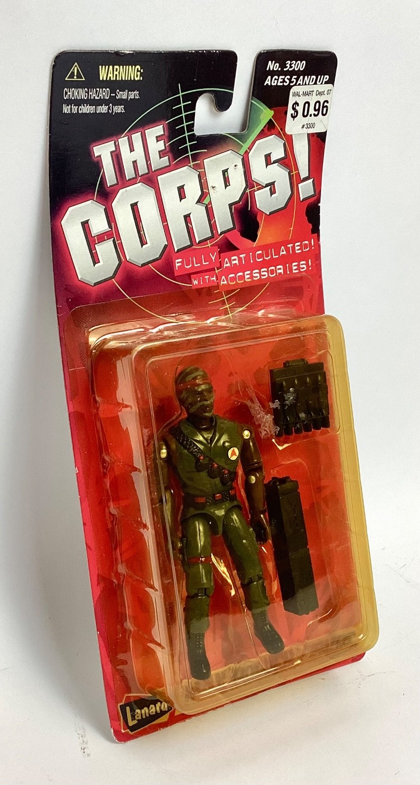 SEALED Vintage 1999 LANARD « The Corps! » Max Power Figure No.3300