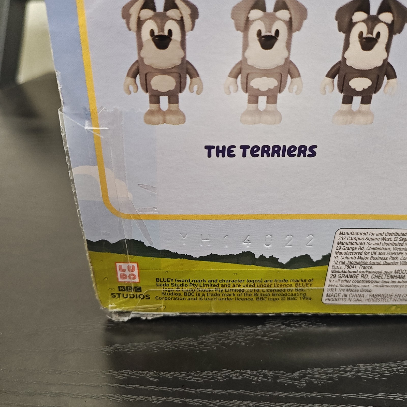 Bluey Figures – The Terriers – School Friends Set – New In Box