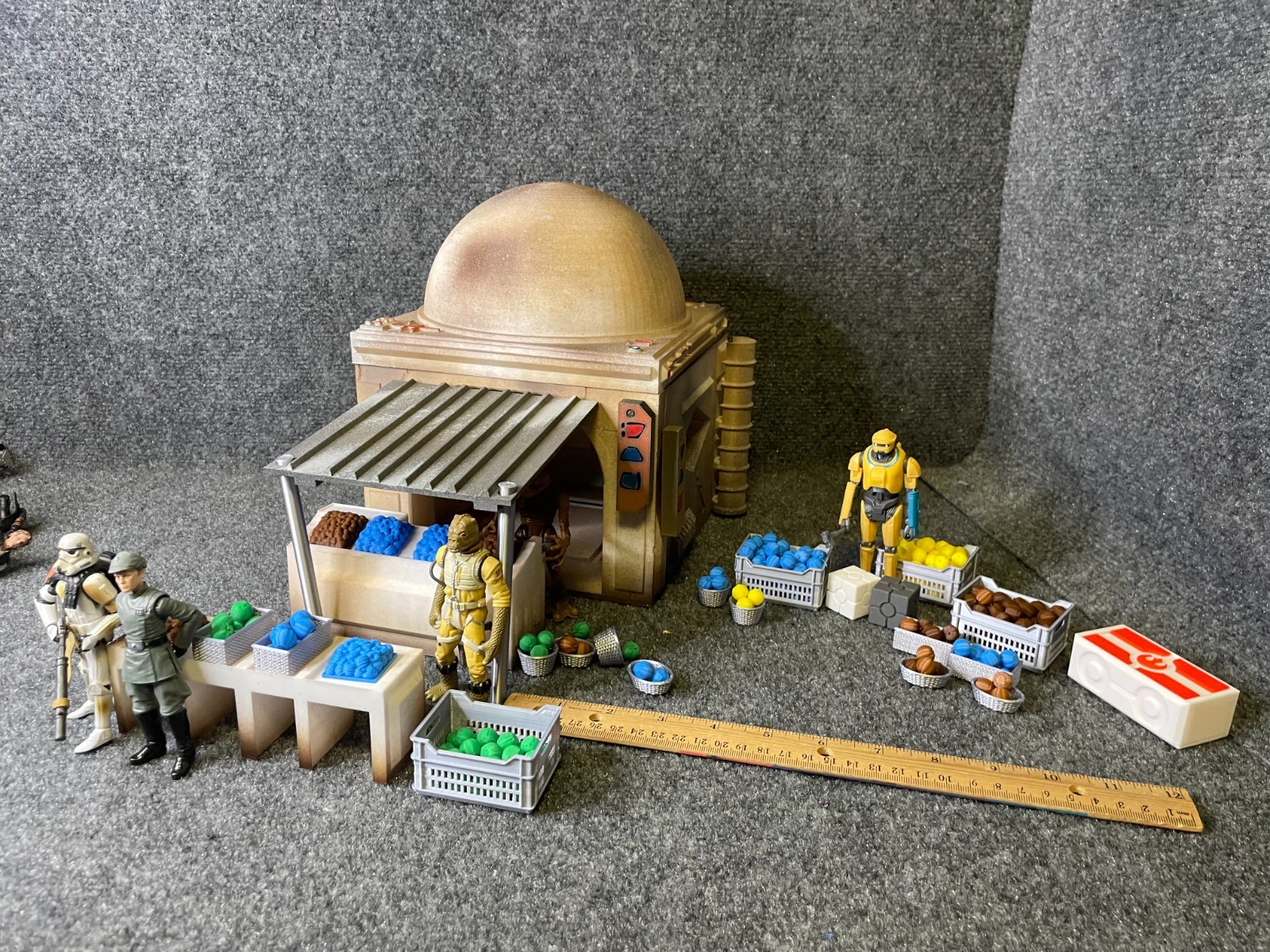 Star Wars inspired storefront 3.75 Custom store front type 3 A1 Alternate paint
