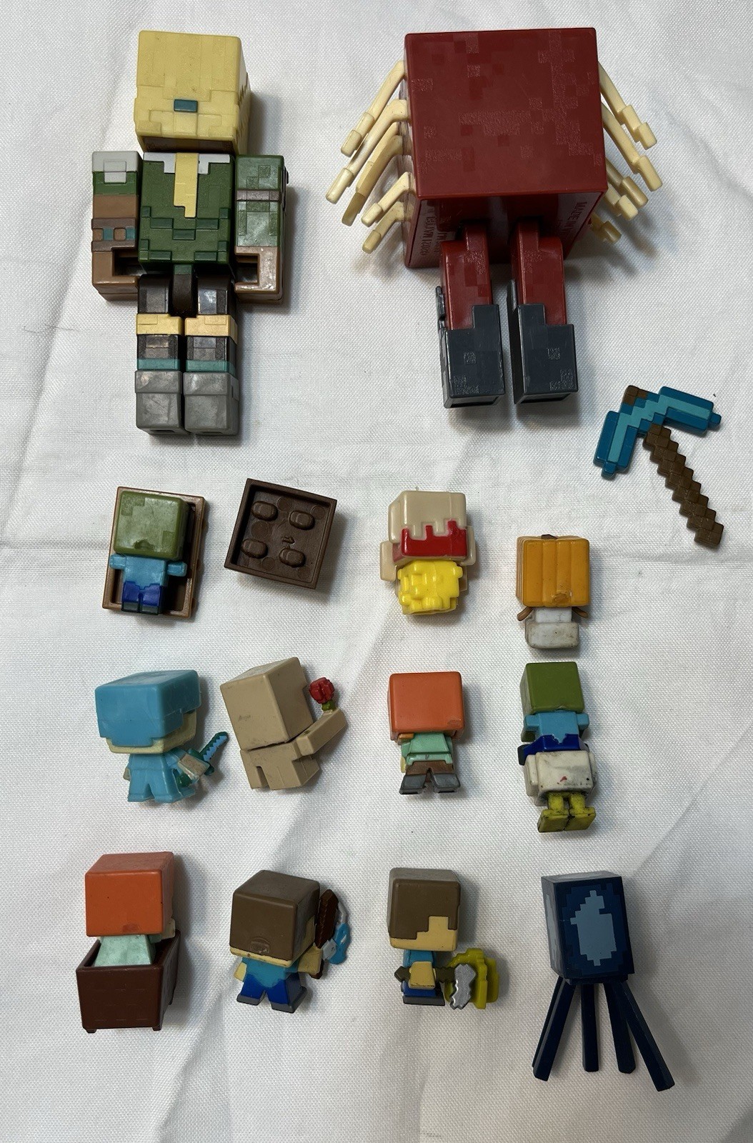 Minecraft Collectable Mini Figures Plastic Assorted Series Lot