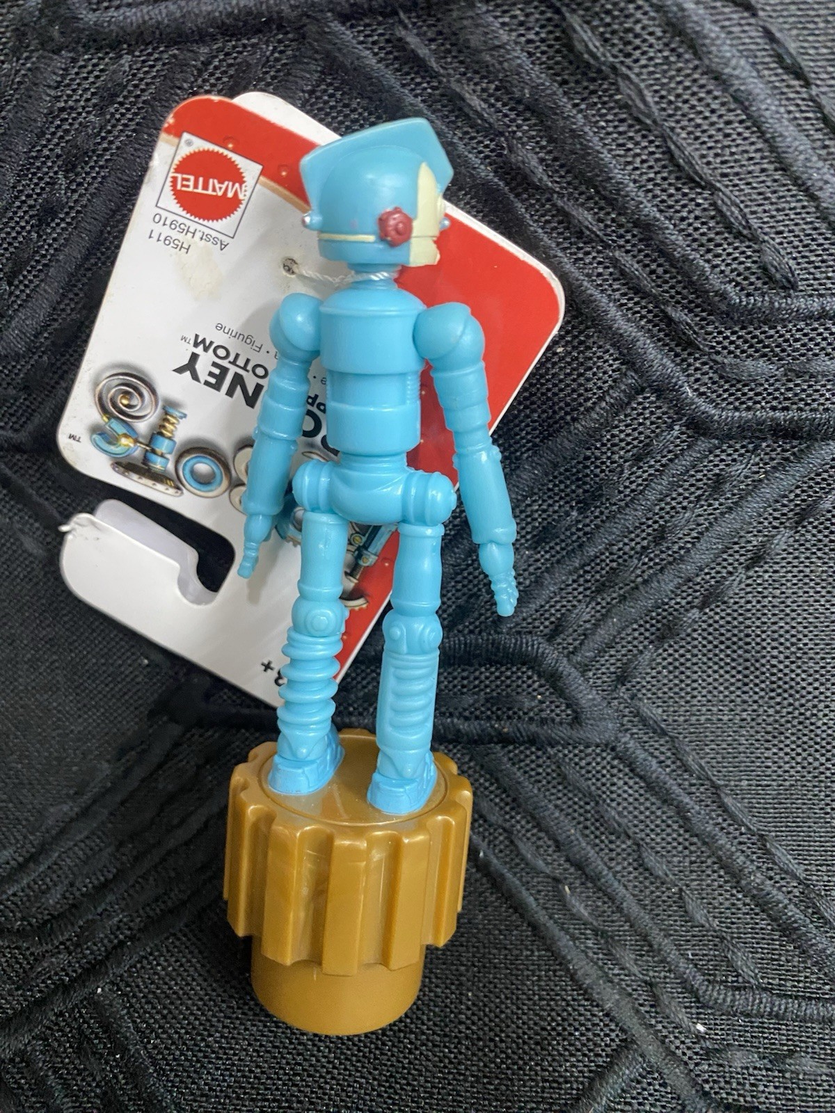 Robots RODNEY COPPERBOTTOM push button figure Mattel 4 1/2&Prime;H