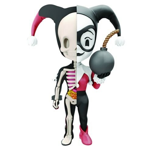 Harley Quinn XXRAY 4-Inch Deluxe Vinyl Figure by Jason Freeny – Anatomical