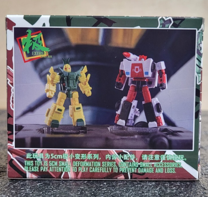Dr Wu DW-E51 Red Line & DW-E52 Firenet figure set