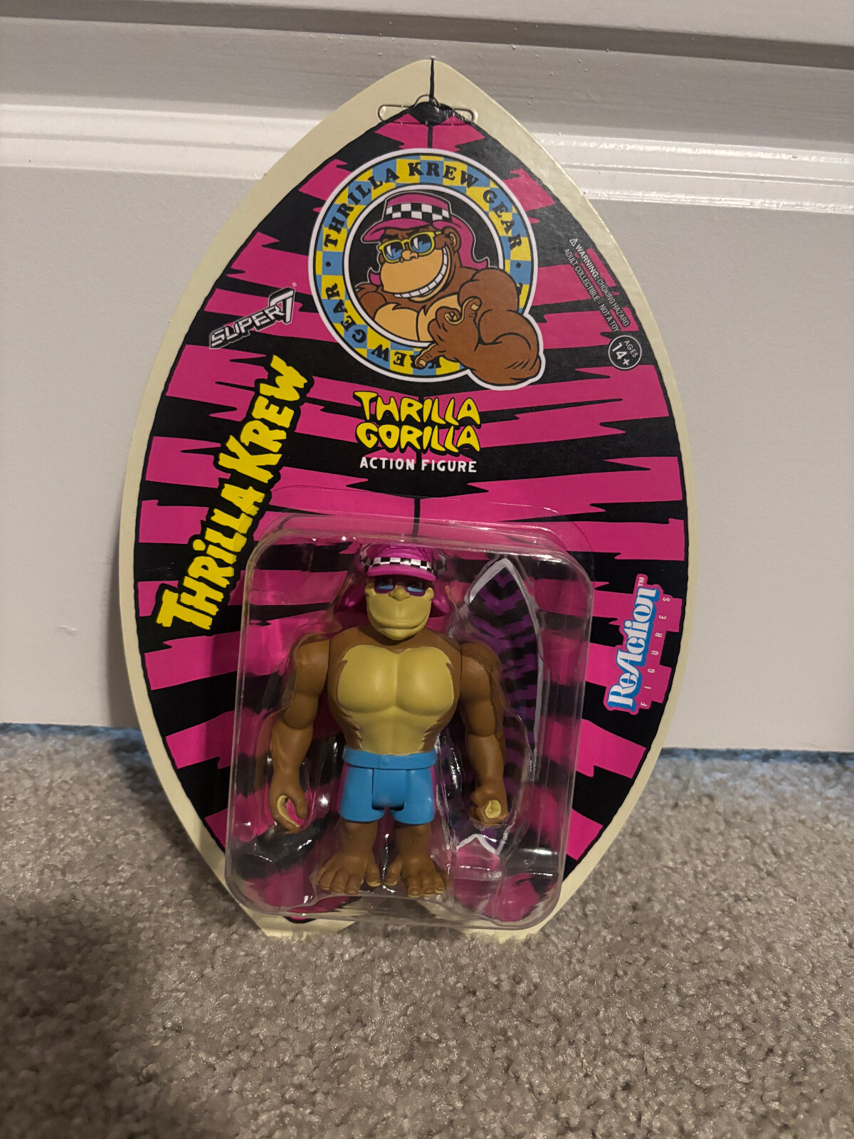 2024 Super7 SDCC Exclusive – Thrilla Gorilla ReAction Figure