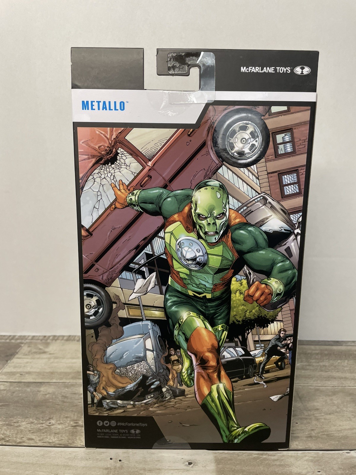 McFarlane DC Multiverse Gold Label Metallo 7” Figure New Sealed Superman Villain