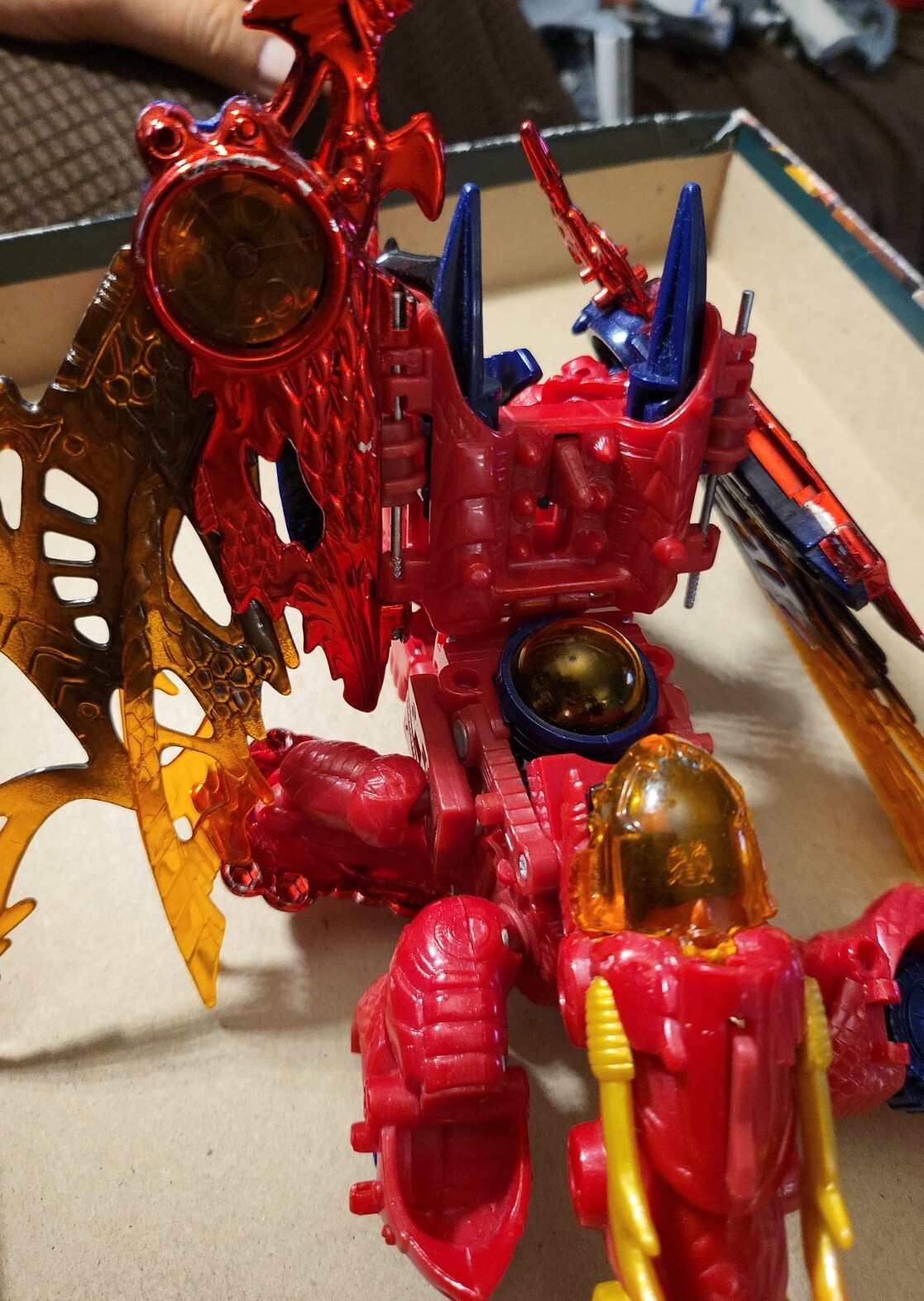 Transformers Beast Wars Transmetal 2 Megatron Dragon For Parts