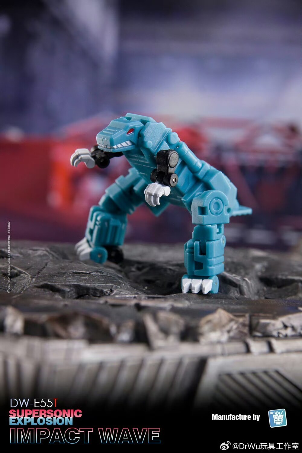 Dr.Wu DW-E55/55T/55B SUPERSONIC EXPLOSION IMPACT WAVE Decibel Mini Action Figure