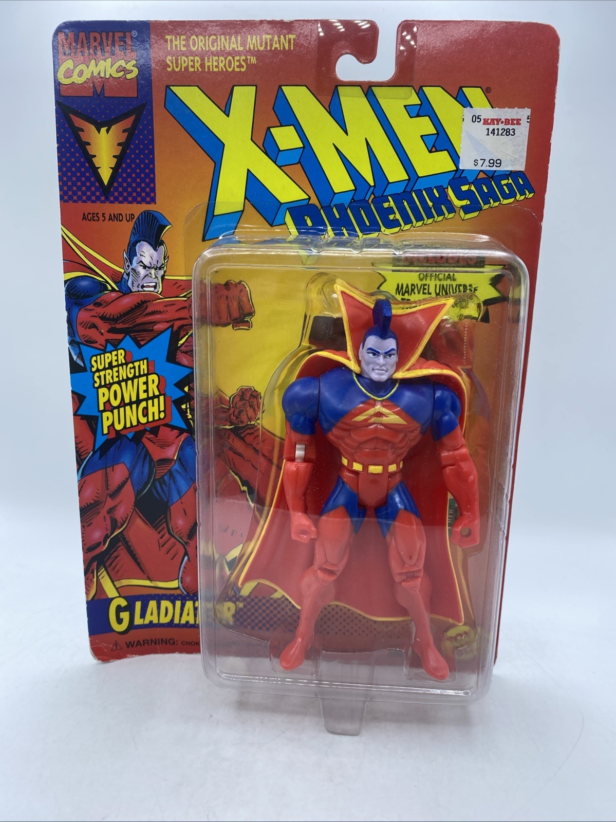 Marvel Comics X-Men GLADIATOR Phoenix Saga Action Figure Vintage 1995 TOY BIZ
