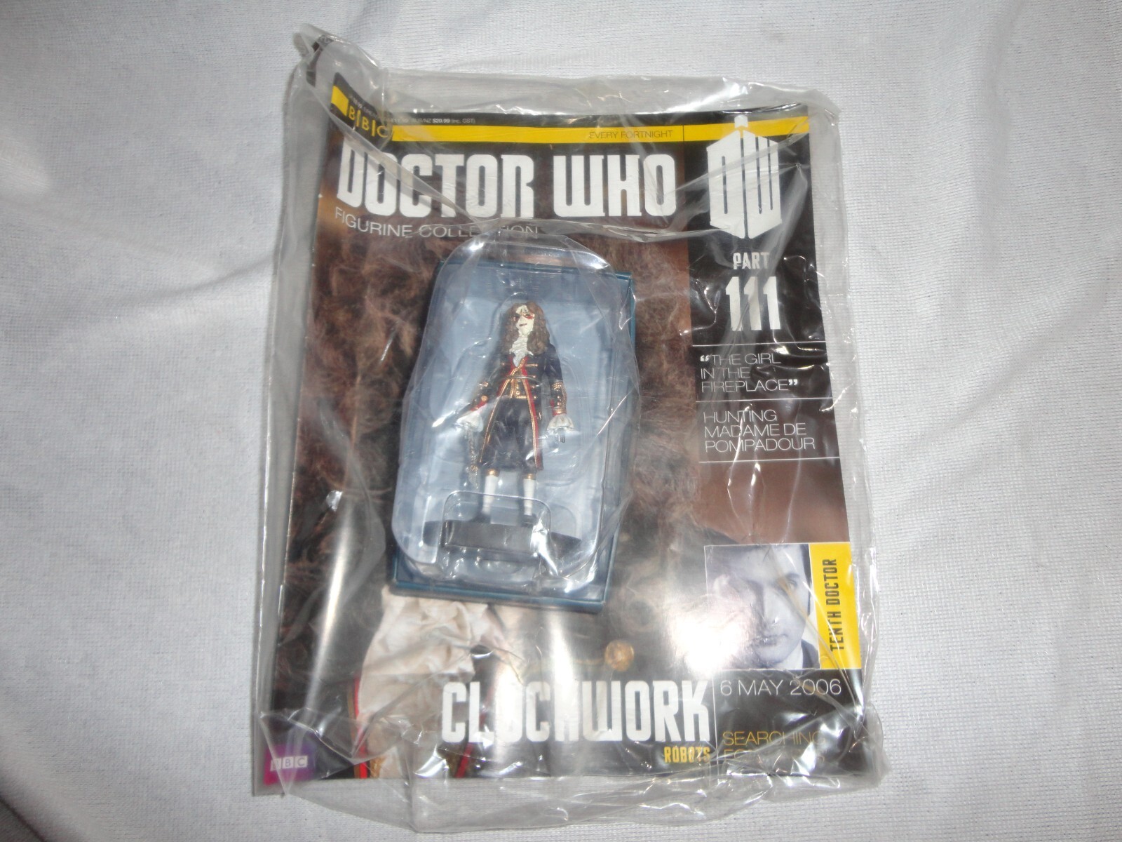 Doctor Who BBC Eaglemoss #111 – Clockwork robots Figurine with magazine