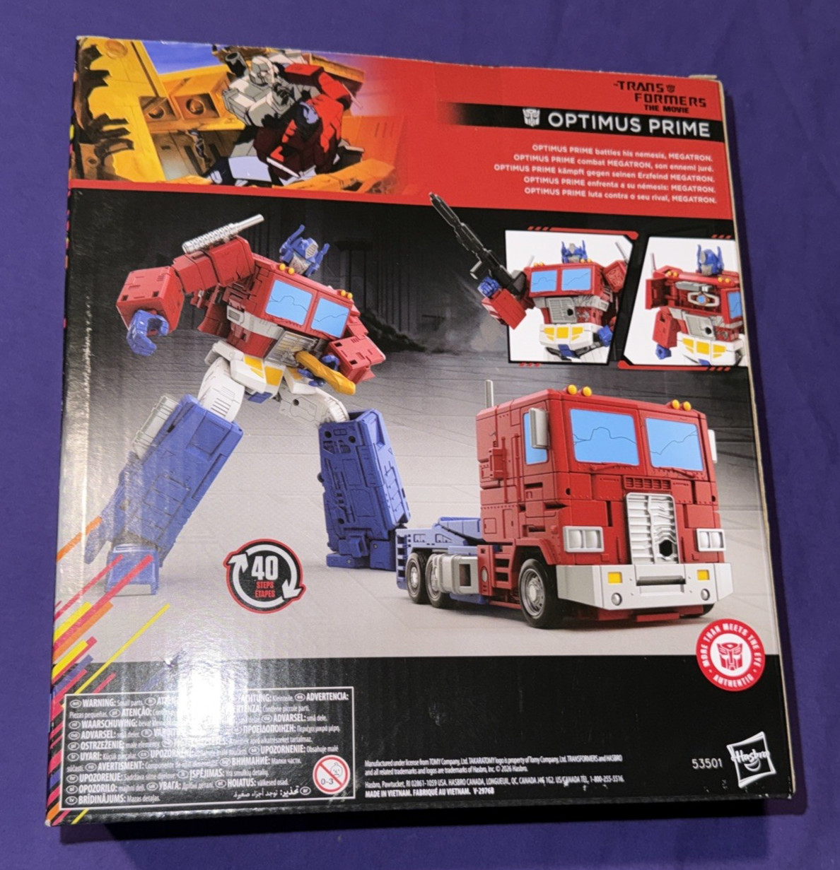 Transformers Studio Series MTMTE Leader 86 Optimus Prime Battle Worn 260330
