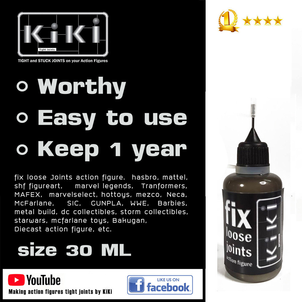 2 Bottles fix loose joints action figures by KiKi official