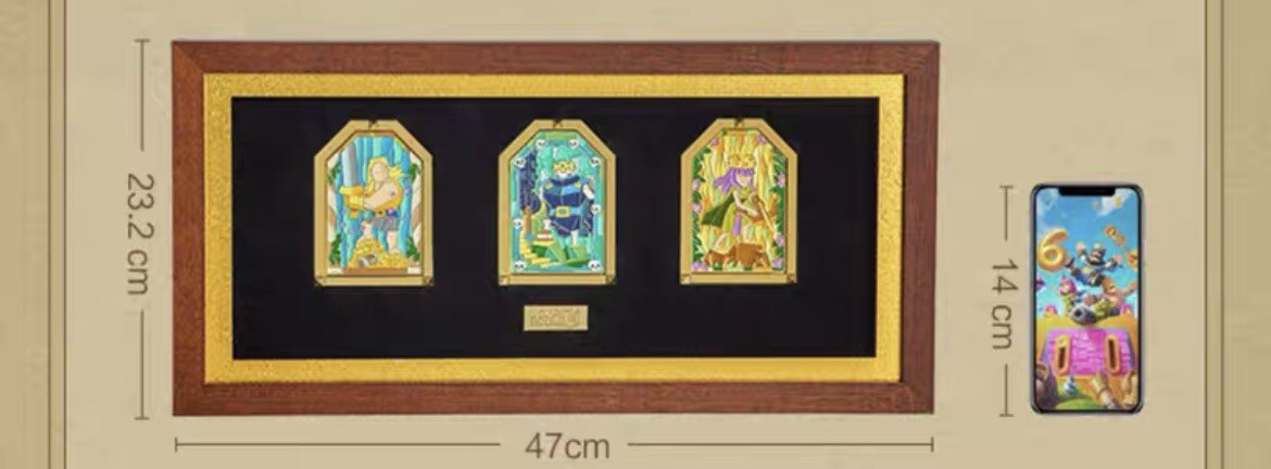Supercell Clash Royale 6 year Anniversary Limited Frame Box