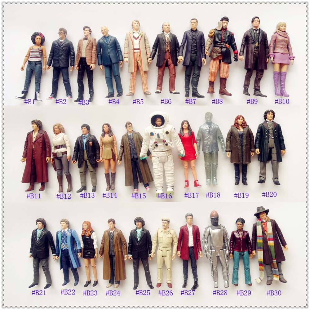 The 10th 12th 3th 8TH 1st 11TH 4th 9th Doctor who Cyberman ROSE Martha Jones 5&Prime;