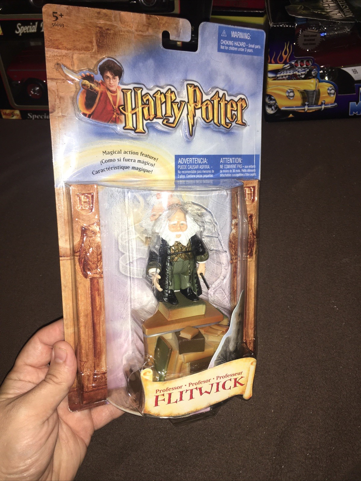 Professor Flitwick Harry Potter & the Chamber of Secrets Mattel 2002 Figure NEW