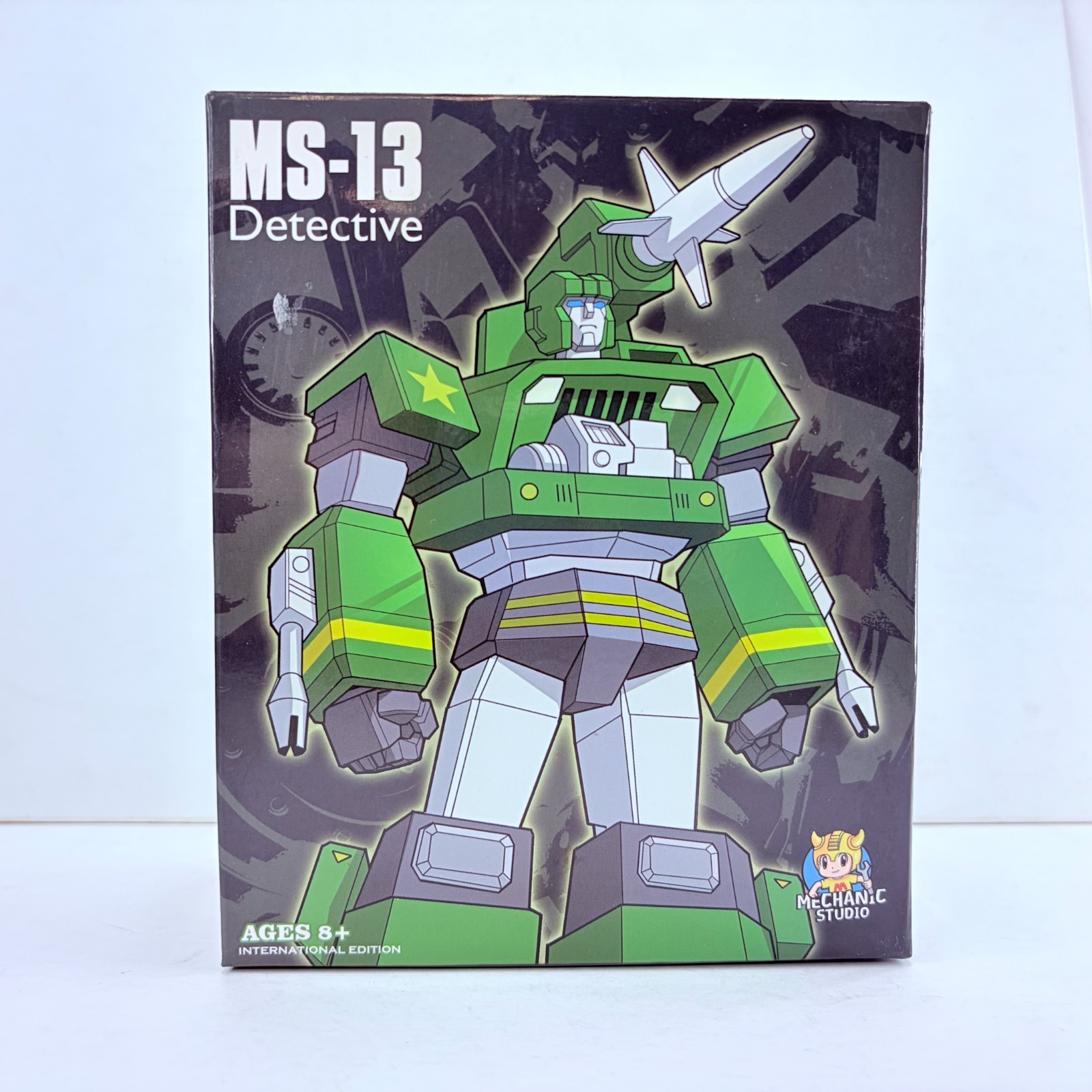 Transformers MS-13 Detective Hound Scout Jeep Transforming Action Figure Toys