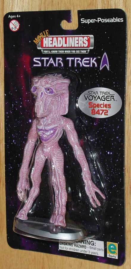 2000 Star Strek Headliners Bendable Jem Hadar, Species 8472 New