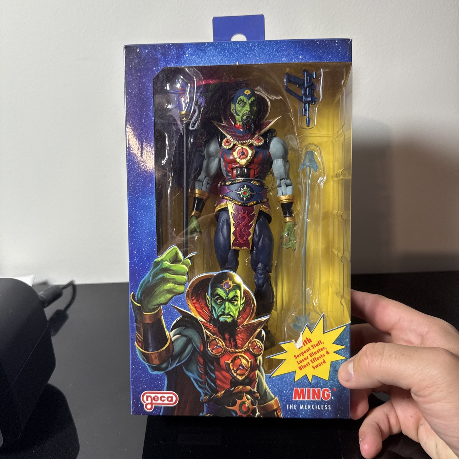 NECA Ming The Merciless Defenders of The Earth Series 03 Action Figure 7&Prime;
