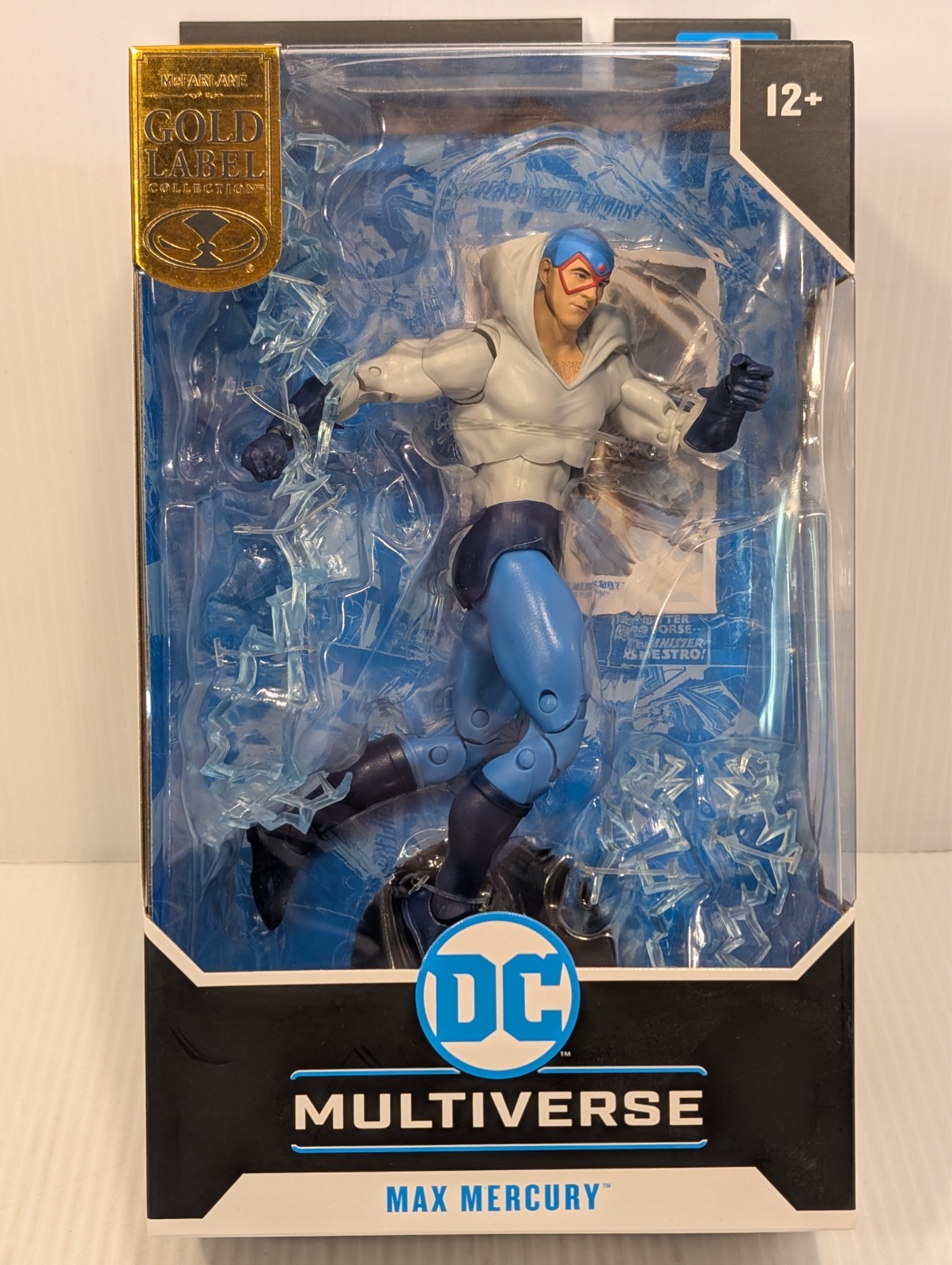 Max Mercury DC Multiverse Gold Label McFarlane Toy The Flash 7in Action Figure