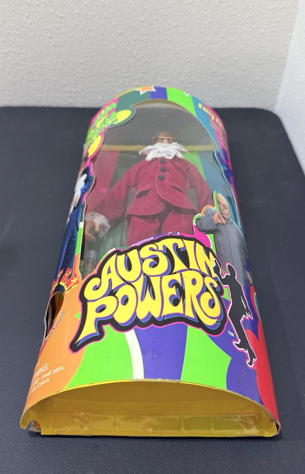 1998 Austin Powers « RANDY RED SUIT » – 9&Prime; Poseable Figure – Trendmasters NIB