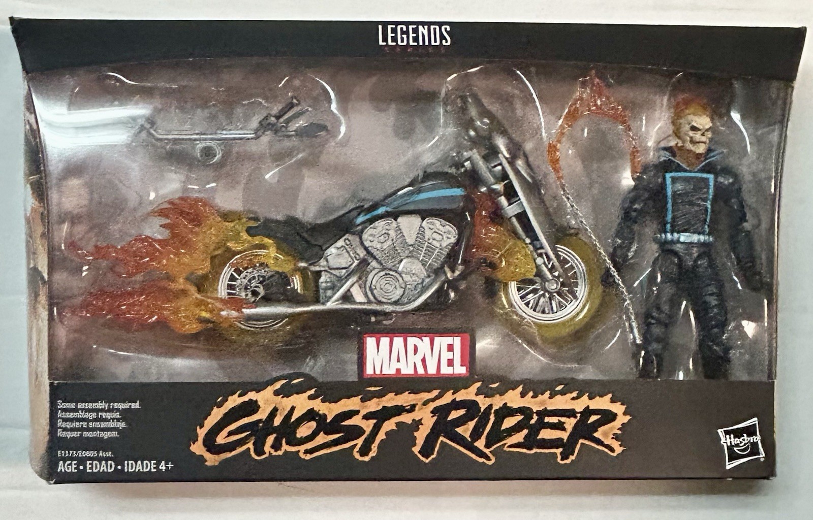 Hasbro Marvel Legends Ghost Rider Johnny Blaze Motorcycle 2018 Sealed Box