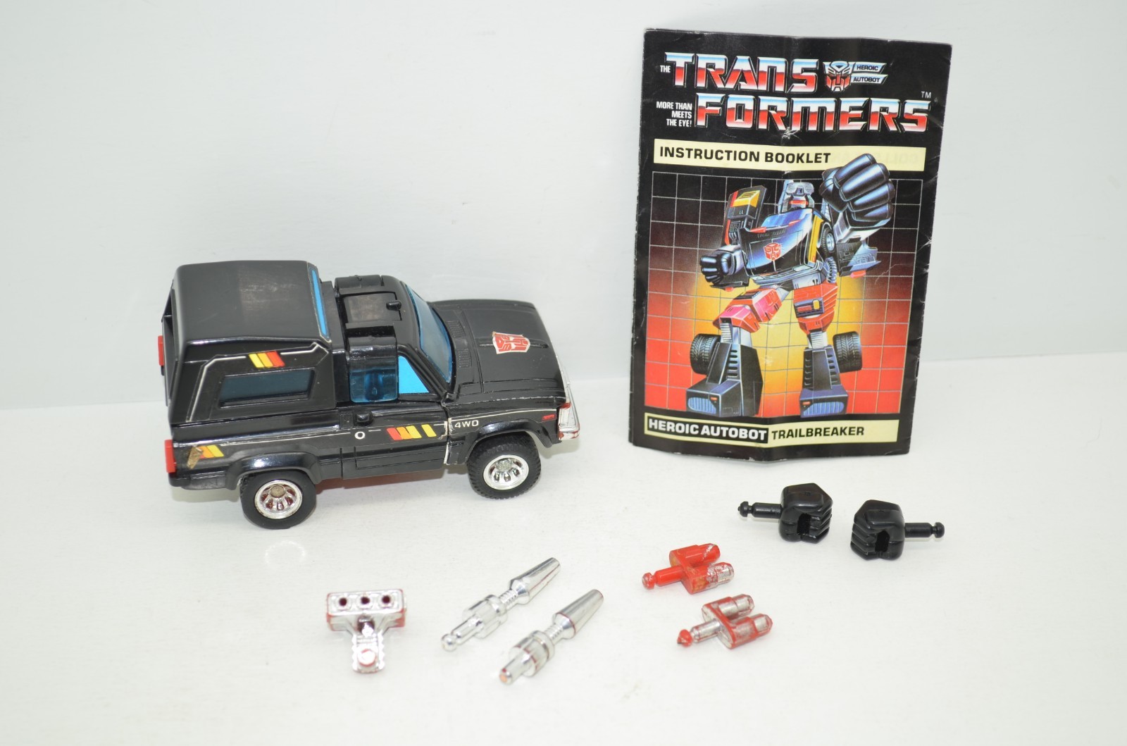 Trailbreaker 1984 Vintage Hasbro G1 Transformers Action Figure 100% Complete