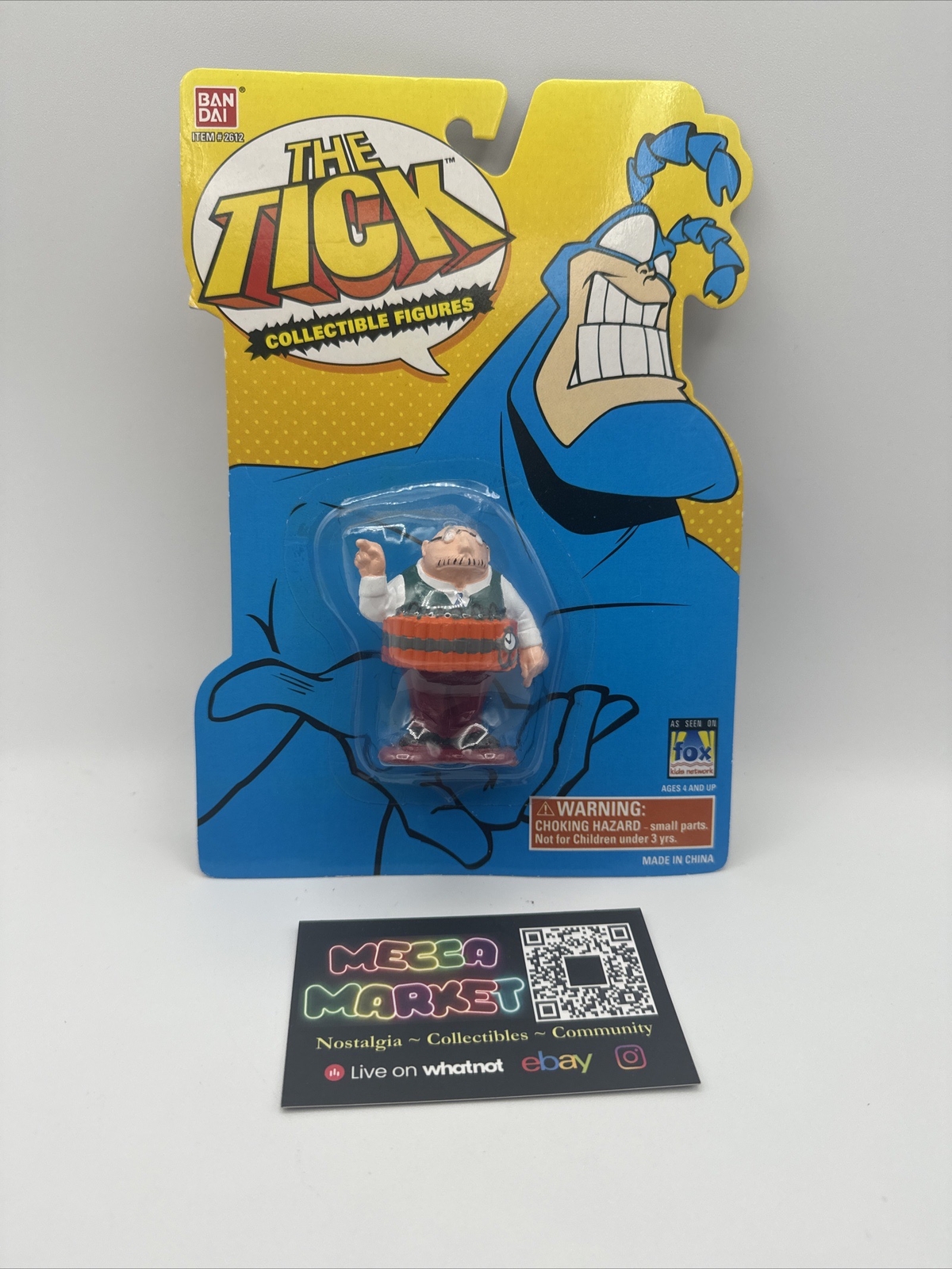 Bandai The Tick Collectible Human Bullet Action Figure