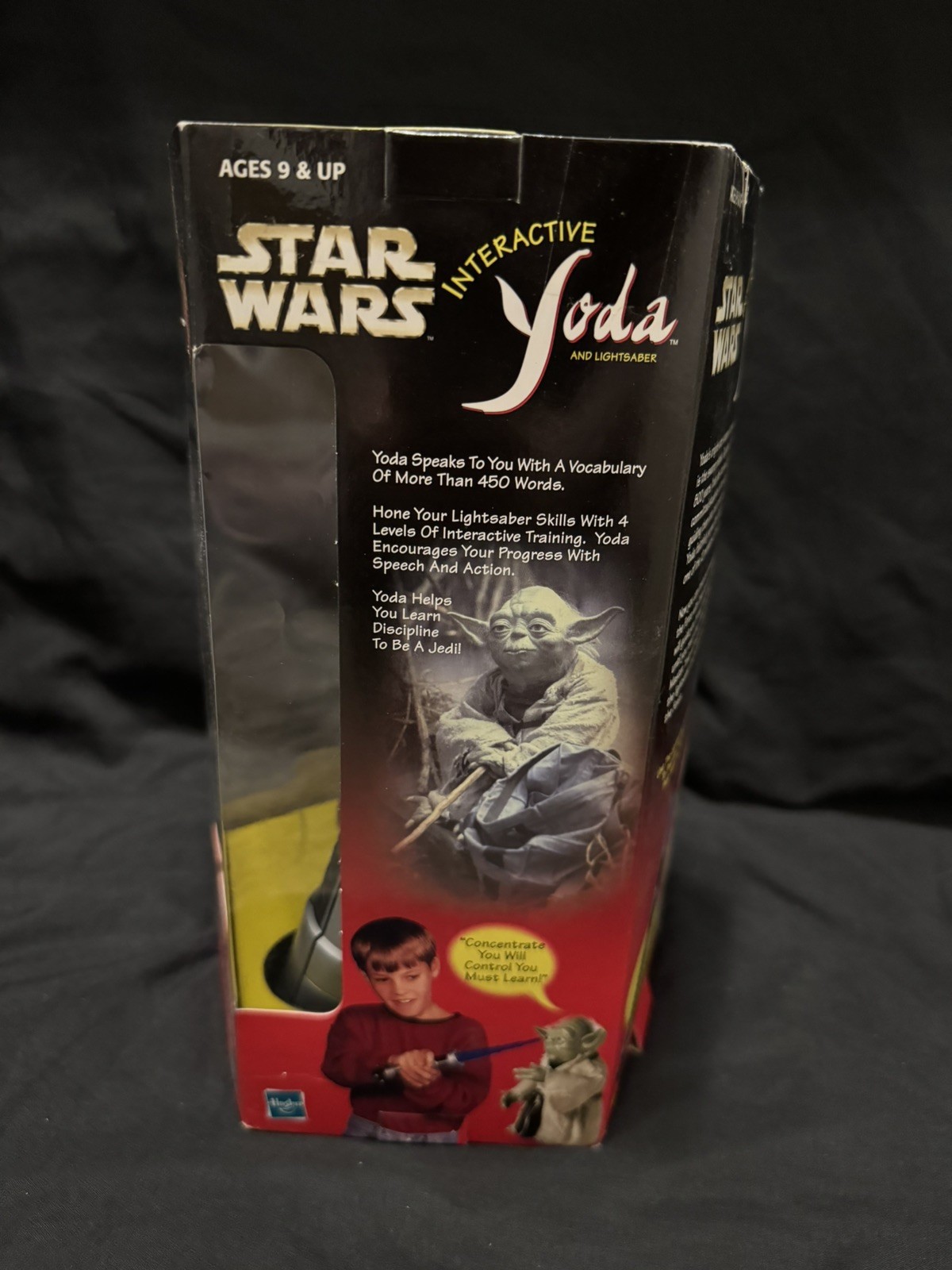 Star Wars Interactive talking Yoda with Lightsaber