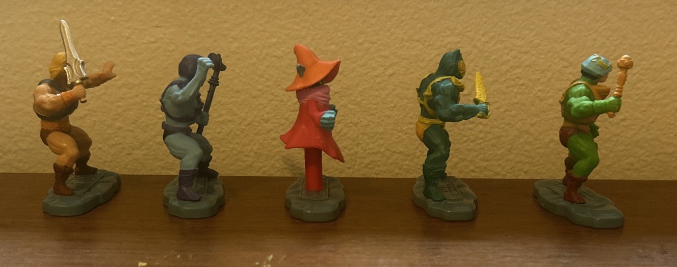 Masters of the Universe Mini Toy Figures Lot of 5 Mattel Micro Collection.