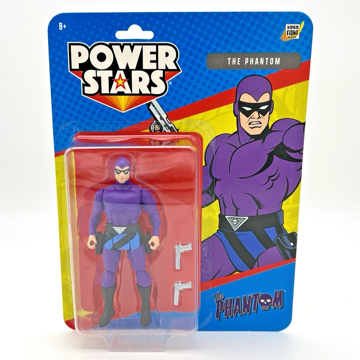 Boss Fight Studio Power Stars King Features THE PHANTOM Action Figure • NEW