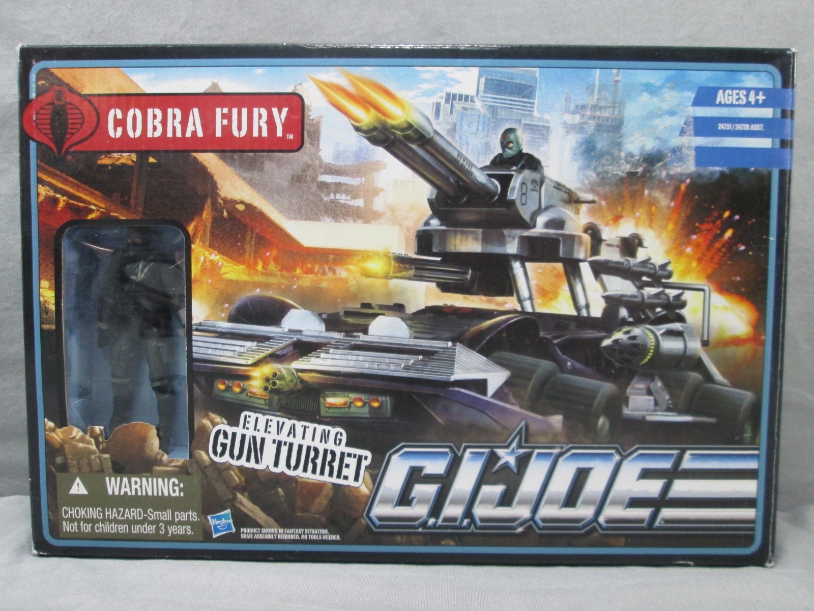 GI Joe COBRA FURY w/ ALLEY-VIPER OFFICER Complete SEALED CONTENTS Hasbro 2010