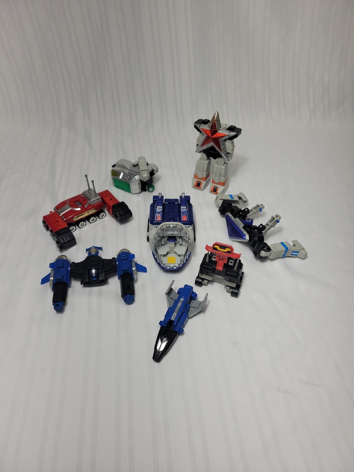 🚀 VINTAGE 1998 BANDAI Power Rangers In Space MIXED LOT OF 8 – Made In Thailand