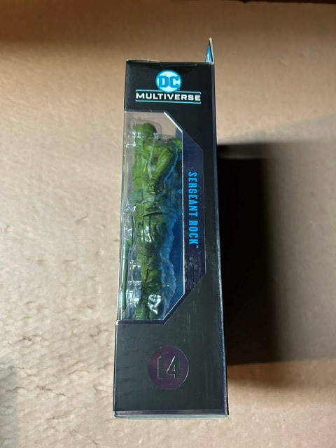 DC Mcfarlane Multiverse Collector Edition #14 Sergeant Rock DC Classic Platinum
