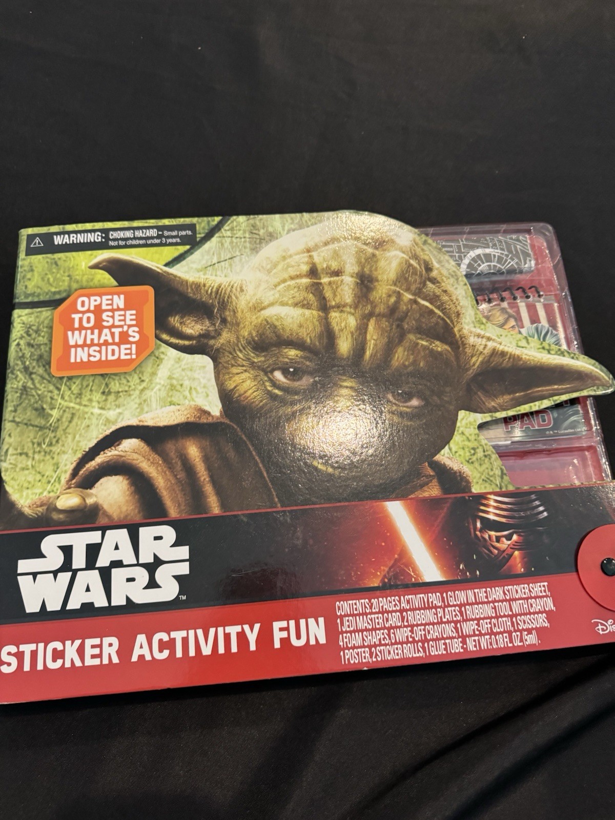 Disney Star Wars Sticker Activity Fun, Sticker, Color and Create, Ages 3+, NEW