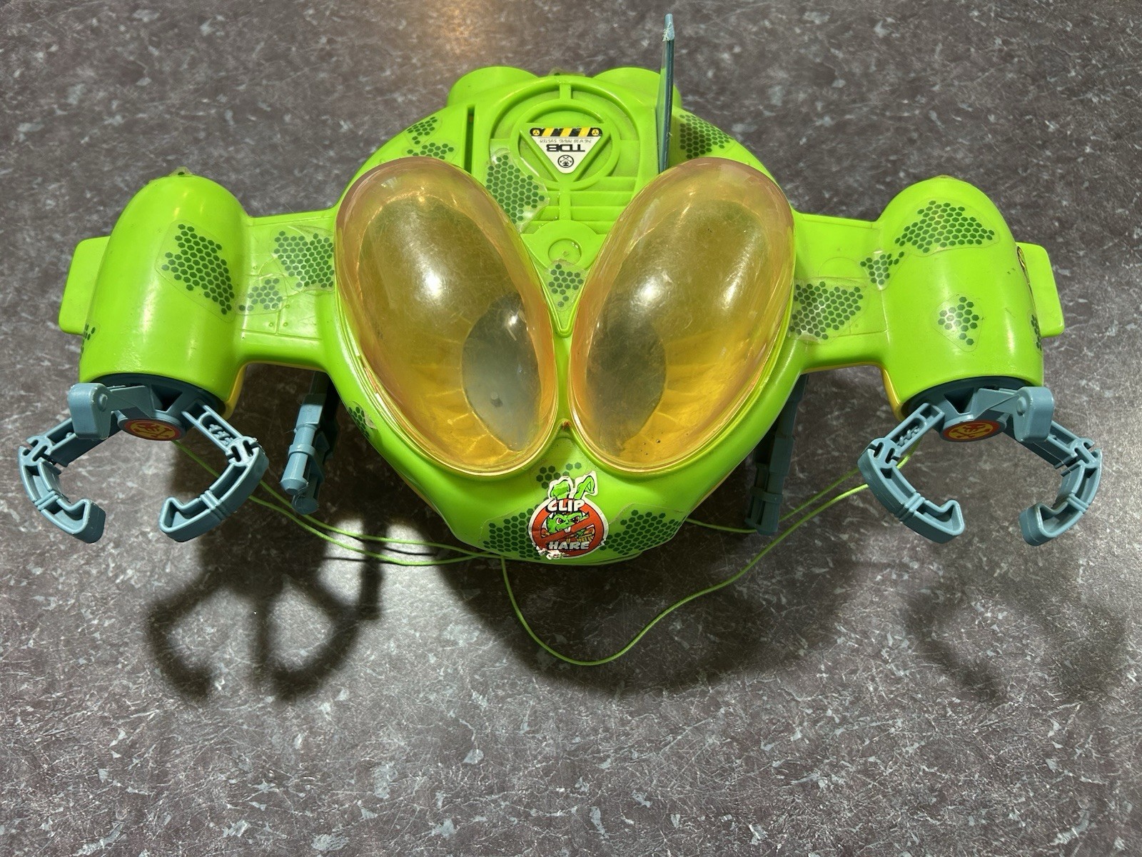 Vintage 1990 Bucky O&rsquo;Hare Toad Double Bubble Ship Hasbro