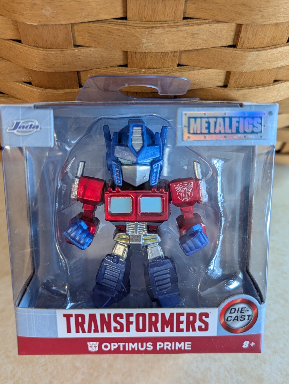 Jada Metalfigs Transformers Optimus Prime 2.5&Prime; Die-Cast Metal Figure