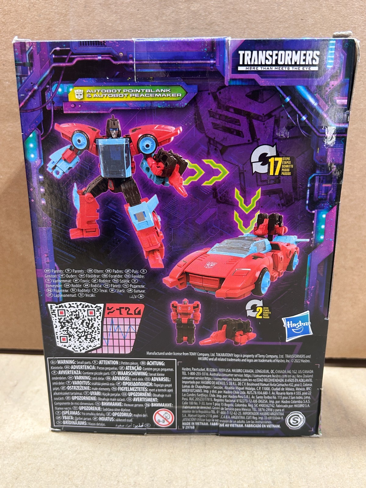 Hasbro Transformers Pointblank & Autobot Peacemaker 5.5 in Action Figure – F3035