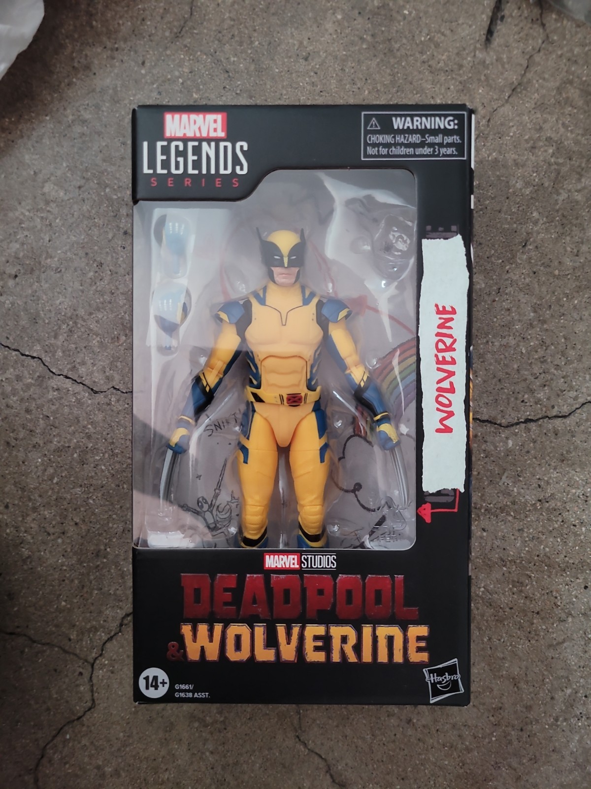 Hasbro Marvel Legends Deadpool & Wolverine 6&Prime; Action Figure missing head
