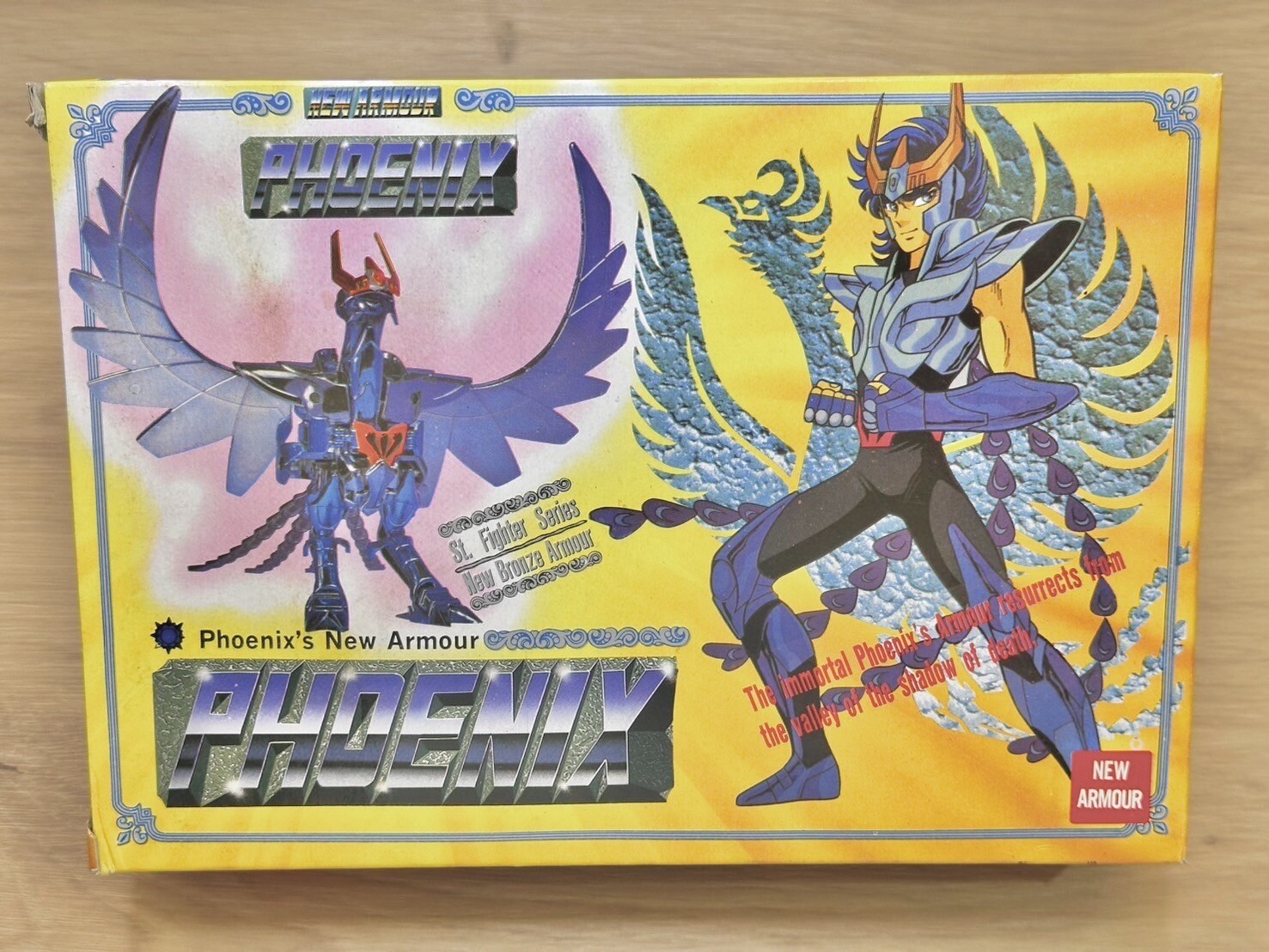 1990&rsquo;s Vintage Saint Seiya S-12 St Fighter New Bronze Armour Phoenix Ikki OCV